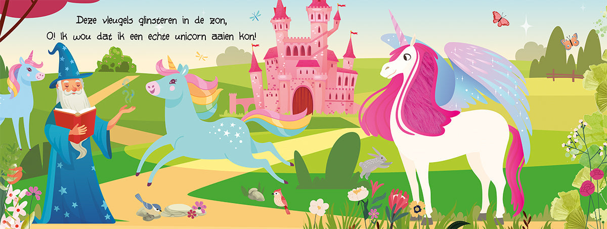 Lantaarn Publishers Kinderboeken Kijk en voel - Unicorns & prinsessen 9789463546898 woonaccessoires homedecoratie