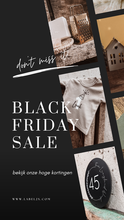 Blog: Entdecken Sie Black Friday bei Label2X – Clever einkaufen, viel sparen! 