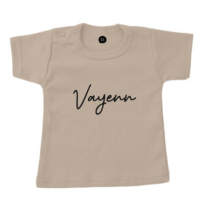 Dotsy.nl T-shirt Kindershirt met naam sierlijk woonaccessoires homedecoratie
