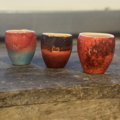 Label2X B.V. 2 Unieke espresso kopjes 3st. Unieke espresso kopjes 3st. woonaccessoires homedecoratie