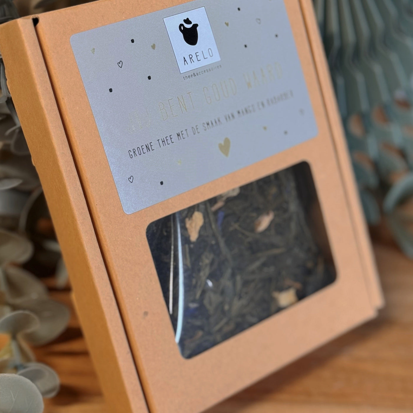 Label2X B.V. Je bent goud waard theepakketje Je bent goud waard theepakketje woonaccessoires homedecoratie