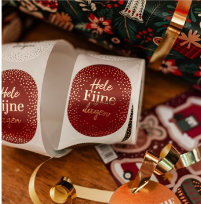 Label2X B.V. Kerst Als cadeautje inpakken (1 artikel) CV-3 Als cadeautje inpakken (1 artikel) woonaccessoires homedecoratie