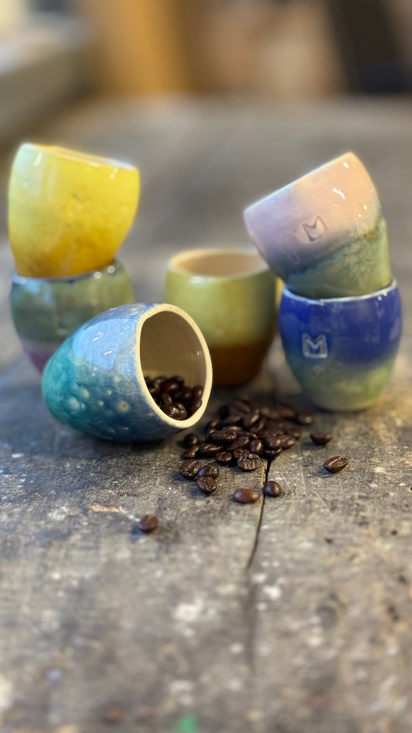 Label2X B.V. Unieke espresso kopjes 3st. Unieke espresso kopjes 3st. woonaccessoires homedecoratie