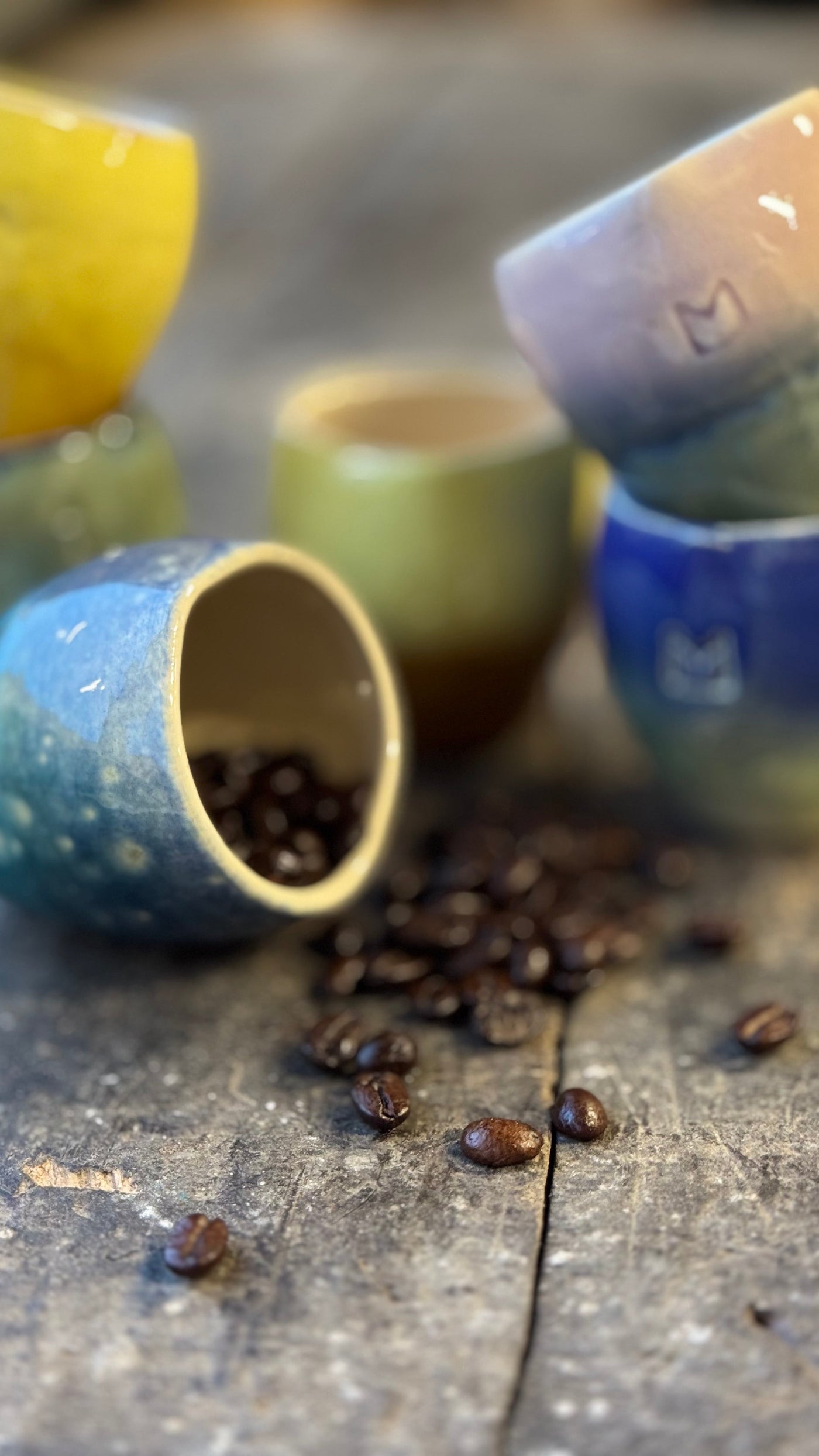 Label2X B.V. Unieke espresso kopjes 3st. Unieke espresso kopjes 3st. woonaccessoires homedecoratie