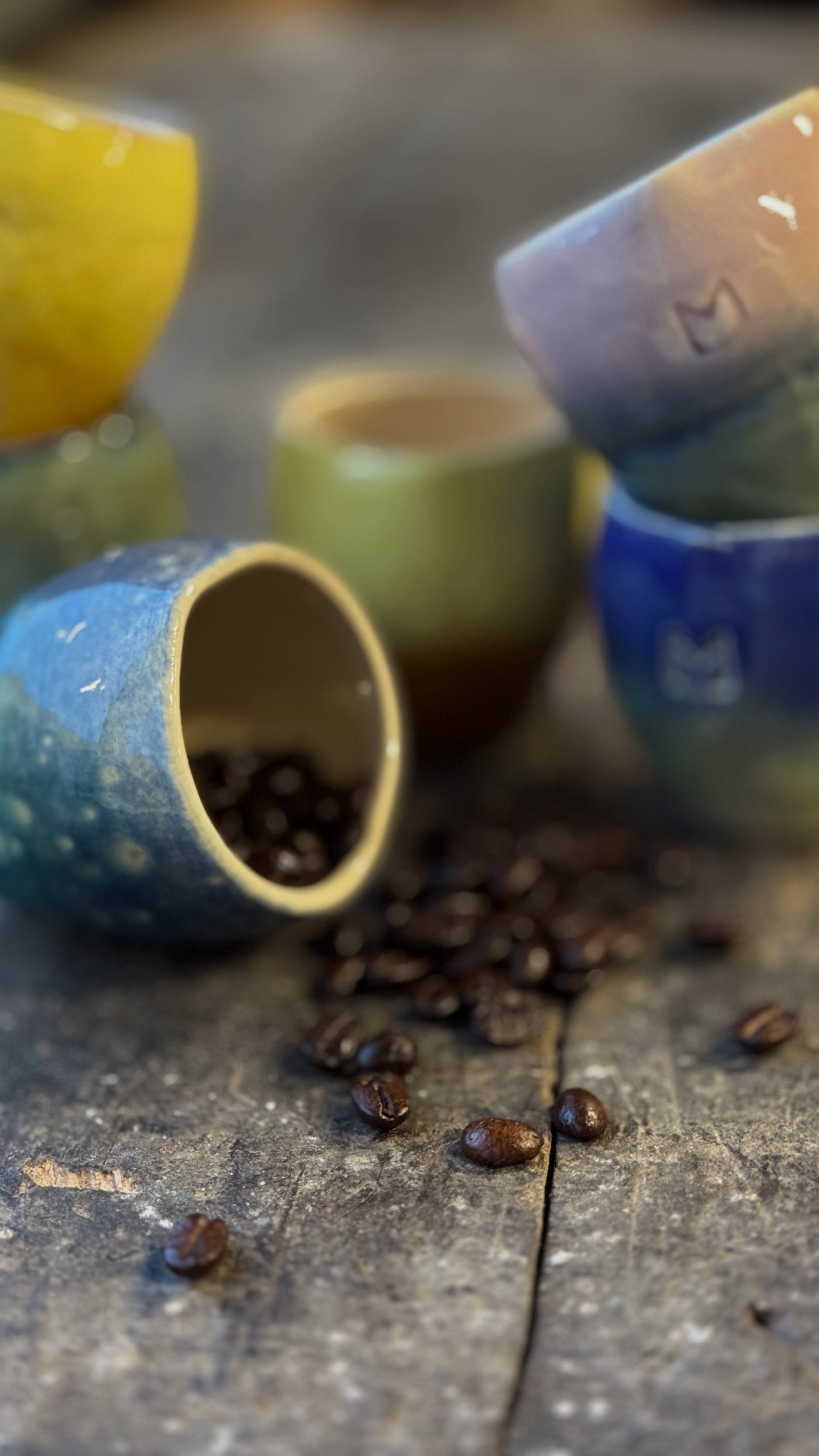 Label2X B.V. Unieke espresso kopjes 3st. Unieke espresso kopjes 3st. woonaccessoires homedecoratie