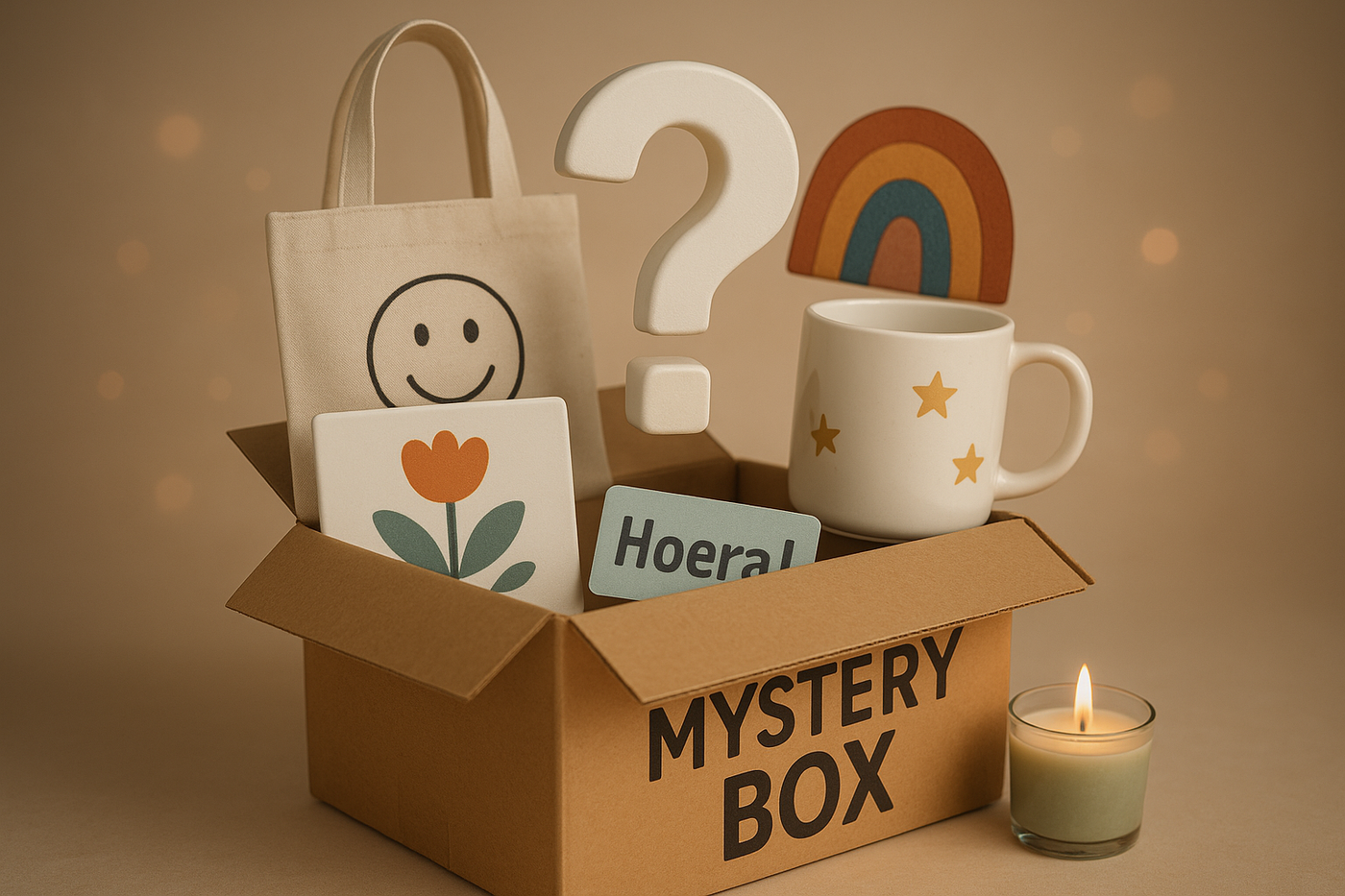 Label2X B.V. Verrassingsbox! Verrassingsbox! woonaccessoires homedecoratie