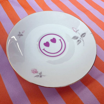Label2X B.V. Vintage wandbordje smiley Vintage wandbordje smiley woonaccessoires homedecoratie