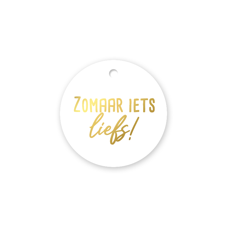 Label2X Kaarten Cadeaulabel zomaar iets liefs Cadeaulabel zomaar iets liefs woonaccessoires homedecoratie