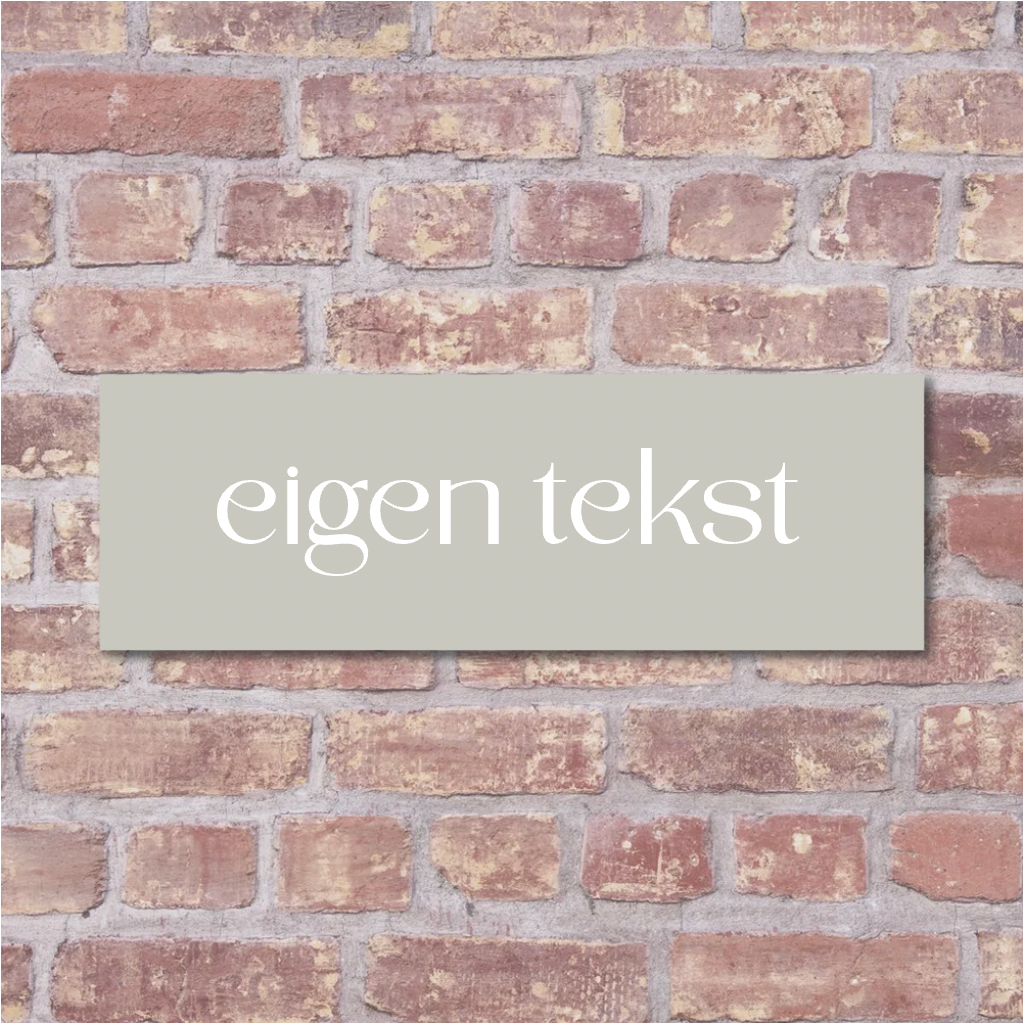 Label2X deurbordje bedrijf Deurbordje scandi stijl 6090340017046 Deurbordje scandi stijl woonaccessoires homedecoratie