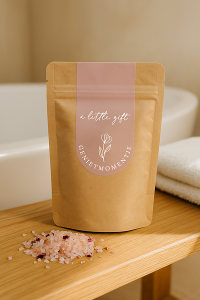 Label2X Giftzakje badzout a little gift detox Giftzakje badzout a little gift detox woonaccessoires homedecoratie