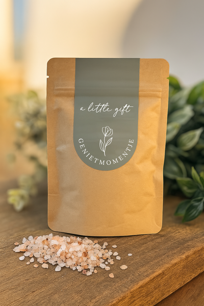 Label2X Giftzakje badzout a little gift relax Giftzakje badzout a little gift relax woonaccessoires homedecoratie