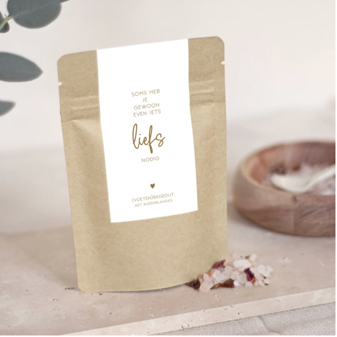 Label2X Giftzakje badzout gewoon even iets liefs woonaccessoires homedecoratie