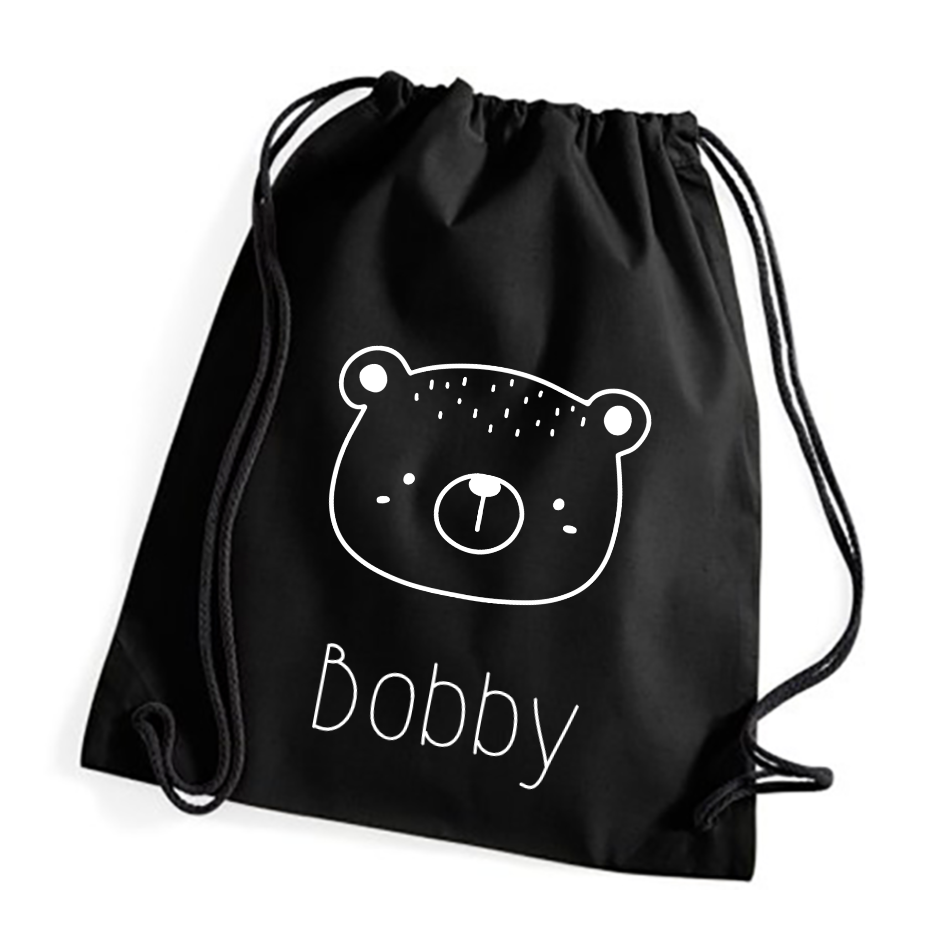 Label2X Tas Gymtasje kinderen diertje woonaccessoires homedecoratie