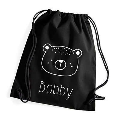 Label2X Tas Gymtasje kinderen diertje woonaccessoires homedecoratie