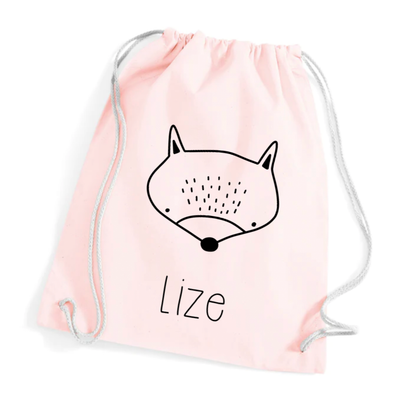 Label2X Tas Gymtasje kinderen diertje woonaccessoires homedecoratie