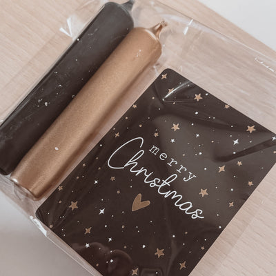Label2X Kerstmis Kaarsen setje 