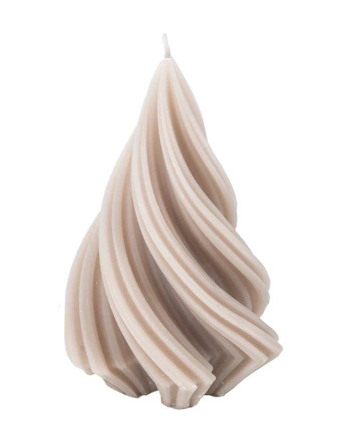 Label2X Kerstmis Kaarsje twist kerstboom groot Kaarsje twist kerstboom groot woonaccessoires homedecoratie