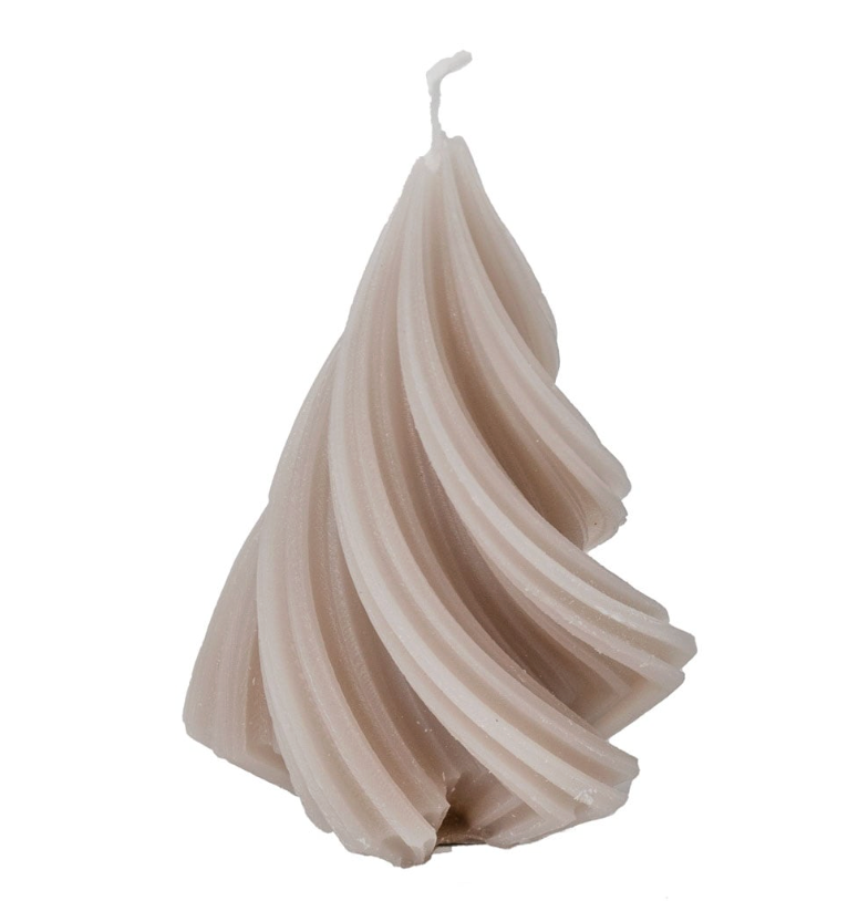 Label2X Kerstmis Kaarsje twist kerstboom Kaarsje twist kerstboom woonaccessoires homedecoratie