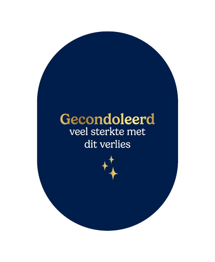 Label2X Kaarten Kaart ovaal gecondoleerd Kaart ovaal gecondoleerd woonaccessoires homedecoratie