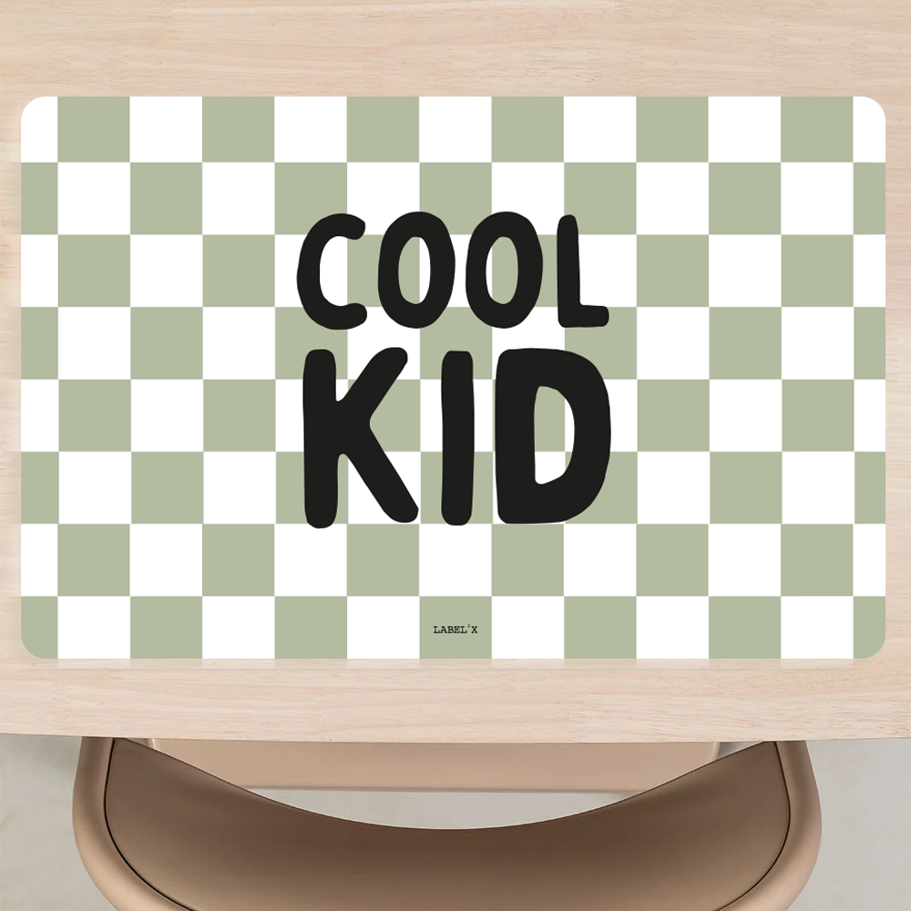 Label2X Kinderkamer Knutselmat cool kid woonaccessoires homedecoratie