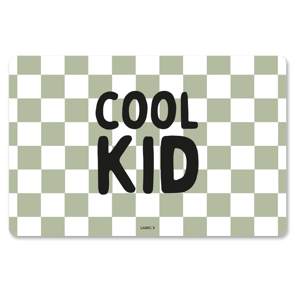 Label2X Kinderkamer Knutselmat cool kid woonaccessoires homedecoratie