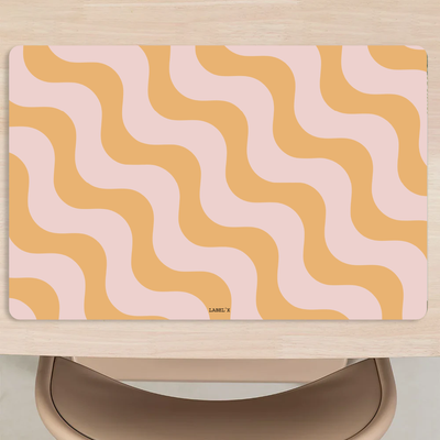 Label2X Kinderkamer Knutselmat waves Knutselmat waves woonaccessoires homedecoratie