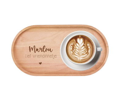 Label2X Koffietray lief vriendinnetje woonaccessoires homedecoratie