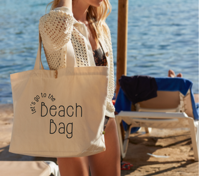 Label2X Let's go to the beach bag woonaccessoires homedecoratie