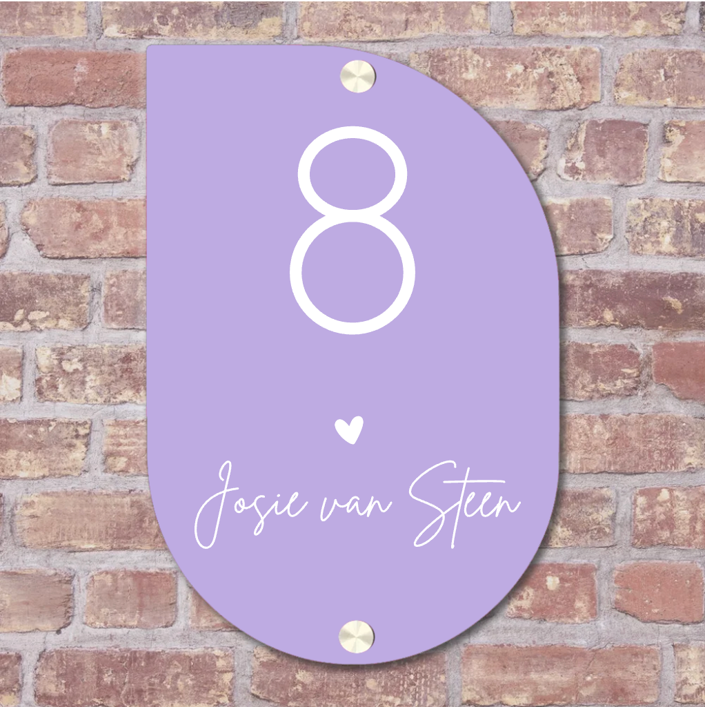 Label2X Naambordje scandi Naambordje voordeur scandi colors Naambordje voordeur scandi colors woonaccessoires homedecoratie