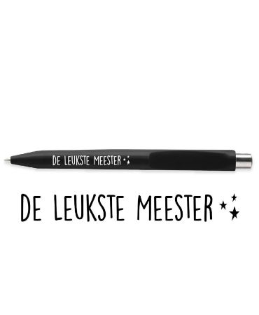 Label2X Minigift Pen de leukste meester woonaccessoires homedecoratie