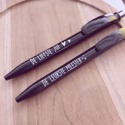 Label2X Minigift Pen de liefste juf woonaccessoires homedecoratie