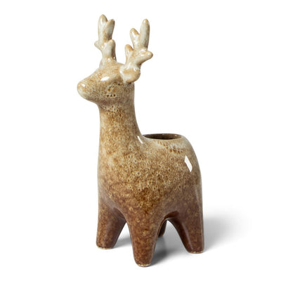 Label2X Rendier kandelaar bruin woonaccessoires homedecoratie