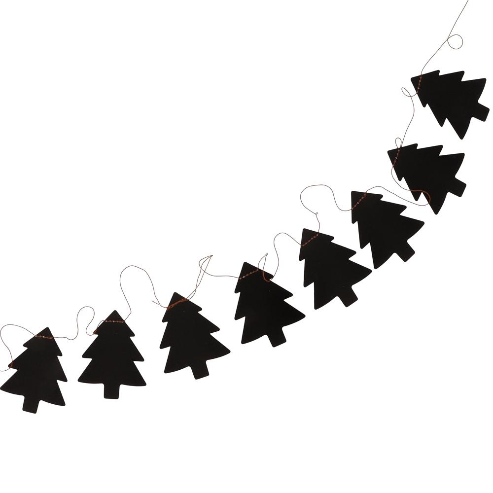 Label2X Slinger kerstbomen zwart woonaccessoires homedecoratie