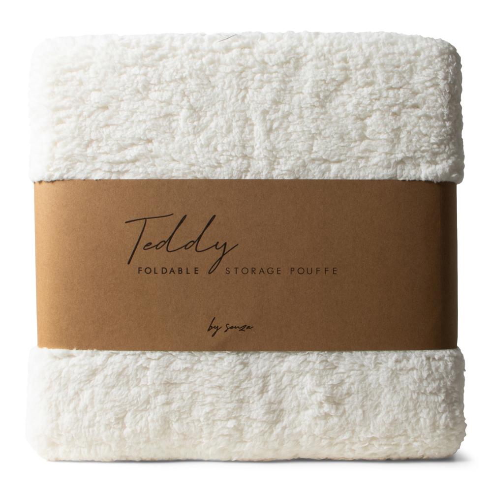 Label2X Teddypoef opvouwbaar senza woonaccessoires homedecoratie