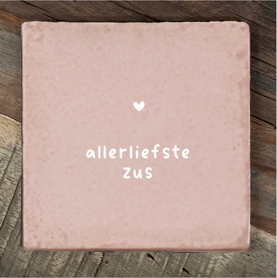 Label2X Tegeltje allerliefste zus Tegeltje allerliefste zus woonaccessoires homedecoratie