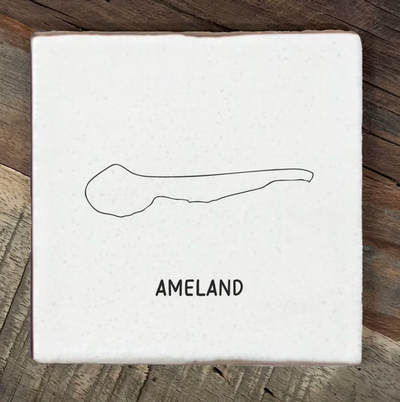 Label2X Tegeltje Ameland Tegeltje Ameland woonaccessoires homedecoratie