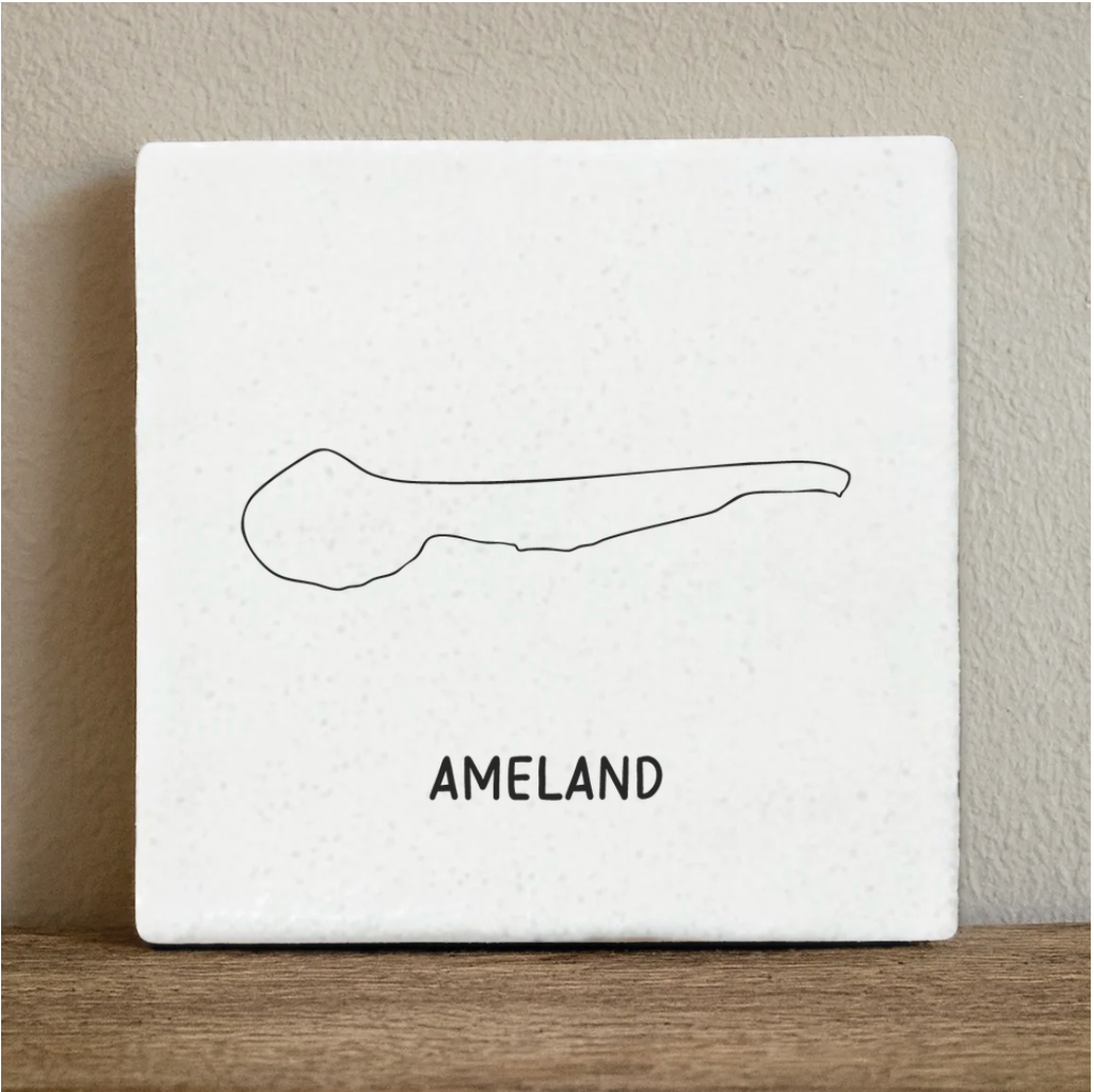 Label2X Tegeltje Ameland Tegeltje Ameland woonaccessoires homedecoratie