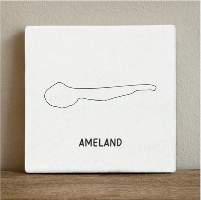 Label2X Tegeltje Ameland Tegeltje Ameland woonaccessoires homedecoratie