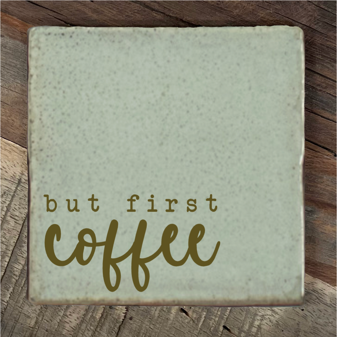 Tegeltje but first coffee – Label2X B.V.