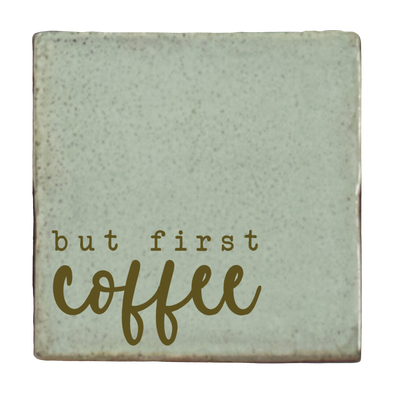 Label2X Tegeltje but first coffee woonaccessoires homedecoratie