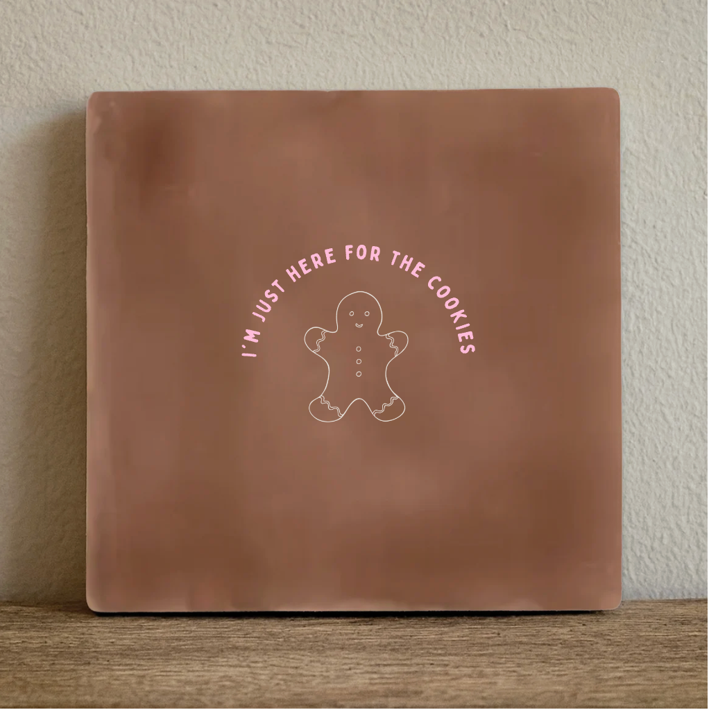 Label2X Tegeltje cookie Tegeltje cookie woonaccessoires homedecoratie