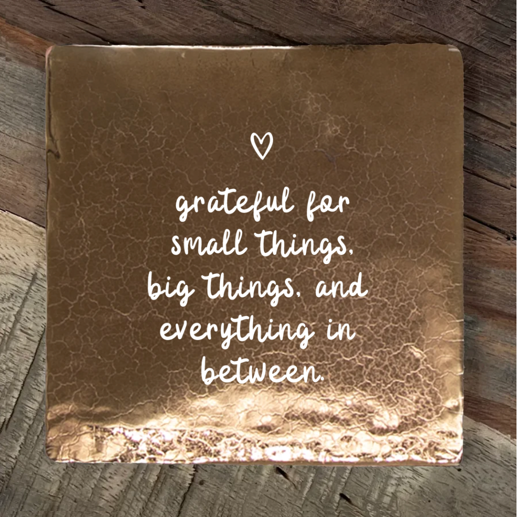 Label2X Tegeltje grateful Tegeltje grateful woonaccessoires homedecoratie