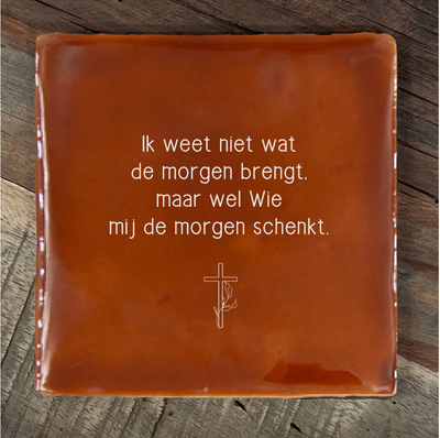 Label2X Tegeltje Ik weet niet Tegeltje Ik weet niet woonaccessoires homedecoratie