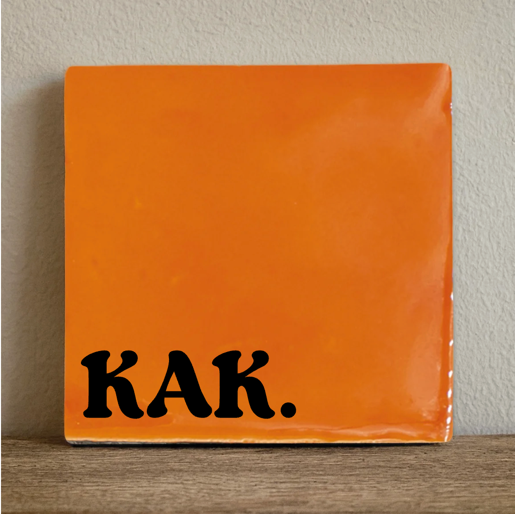 Label2X Tegeltje kak Tegeltje kak woonaccessoires homedecoratie