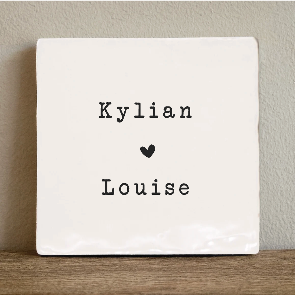 Label2X Tegeltje liefde Tegeltje liefde woonaccessoires homedecoratie