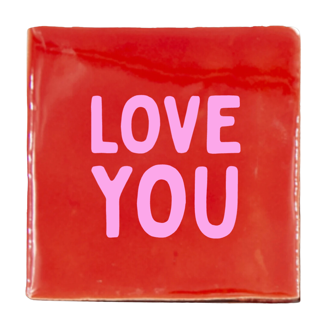 Label2X Tegeltje love you woonaccessoires homedecoratie