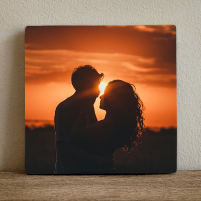 Label2X Tegeltje met eigen foto Tegeltje met eigen foto woonaccessoires homedecoratie