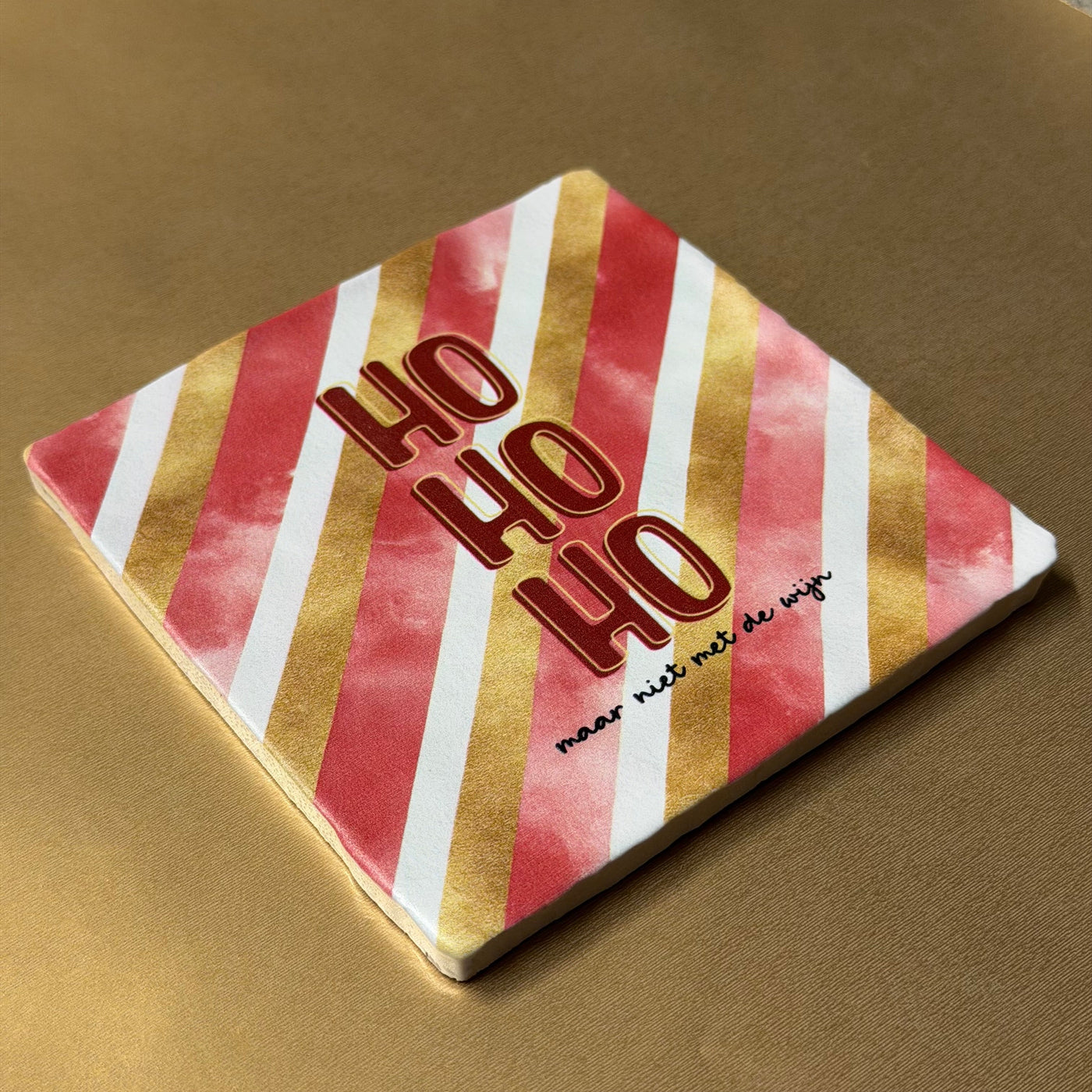 Label2X Tegeltje SPECIAL hohoho Tegeltje SPECIAL hohoho woonaccessoires homedecoratie