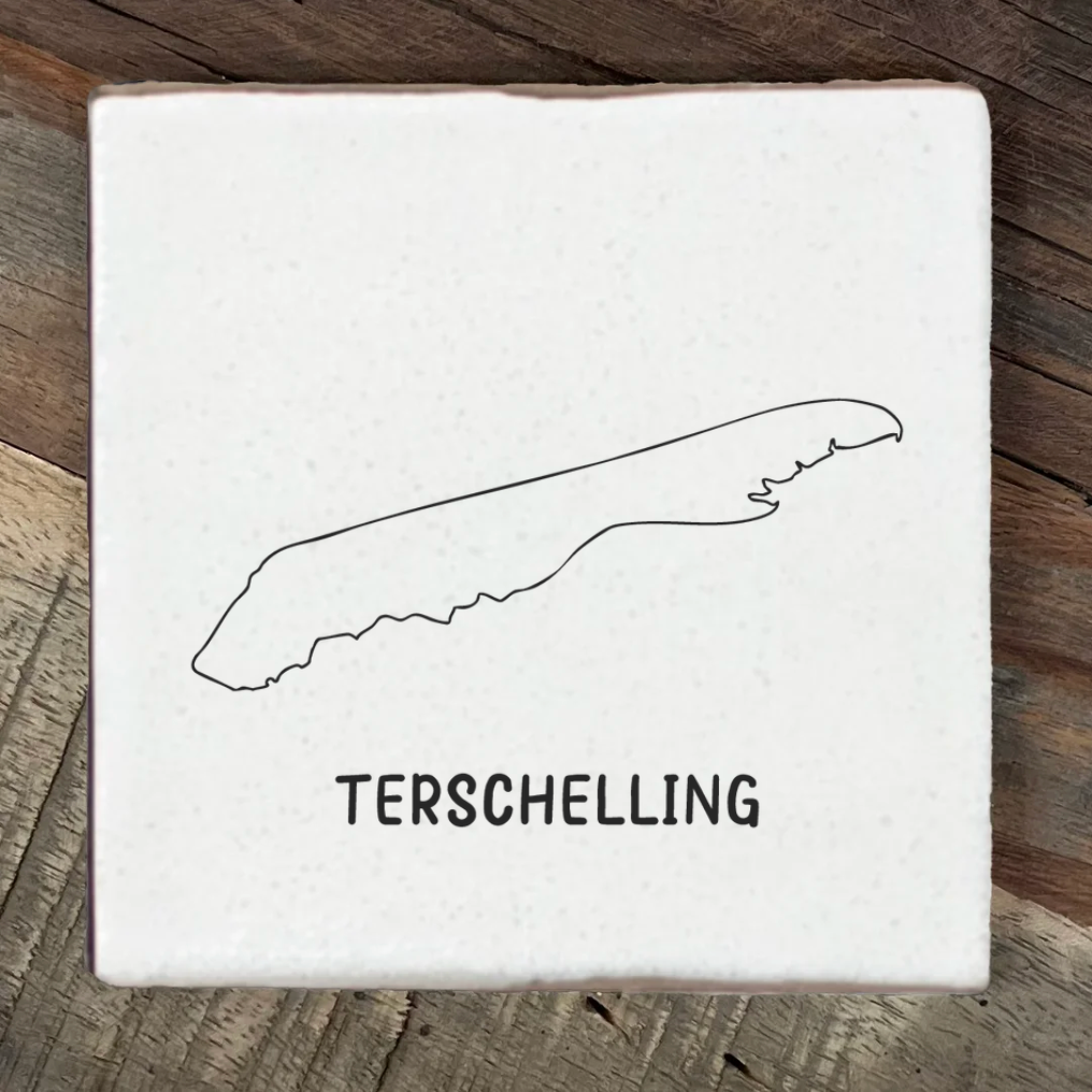 Label2X Tegeltje Terschelling Tegeltje Terschelling woonaccessoires homedecoratie