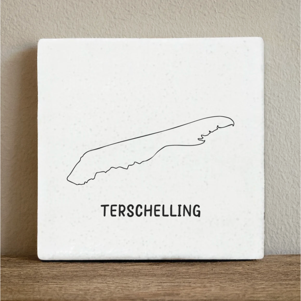 Label2X Tegeltje Terschelling Tegeltje Terschelling woonaccessoires homedecoratie